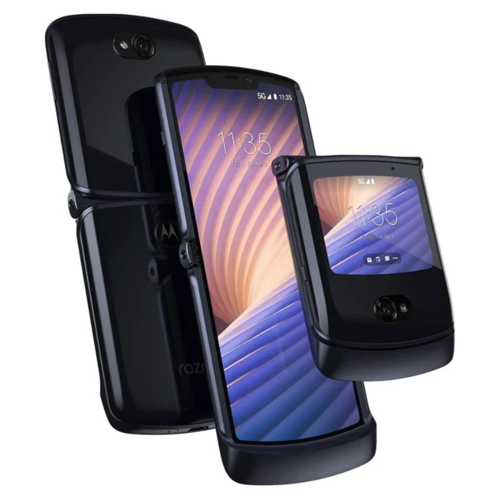 Motorola Razr 5G Sleek Black Smartphone